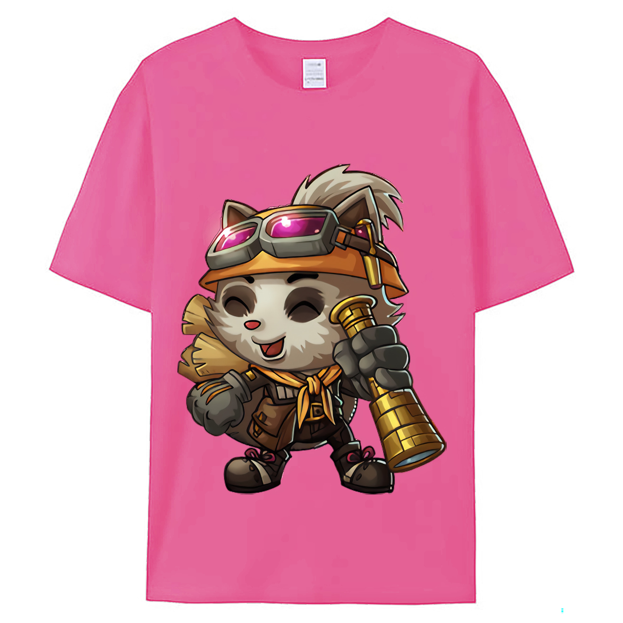 （画像用） リーグ・オブ・レジェンド League of Legends LOL レディースカジュアルプリントTシャツ（綿100％）